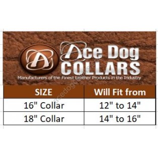 Ace Padded Half Check, Training, Martingale Genuine Leather Dog Collar :: RED with WHITE LINING ::